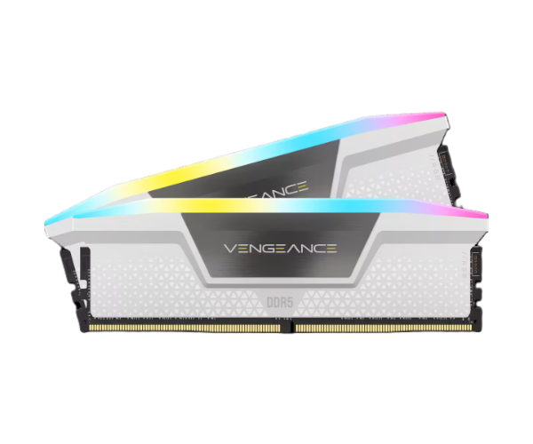 Corsair Vengeance RGB DDR5 32GB 2X16 6000MHZ C36kit White